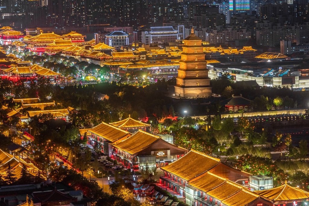 High-Speed Rail to Xi’an—City Wall—Tang District